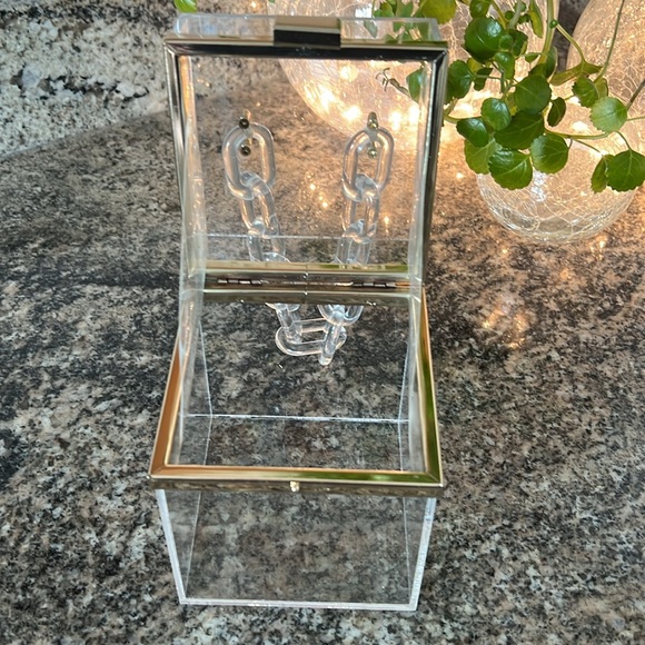 Plexi Clear Box Purse - Picture 5 of 6